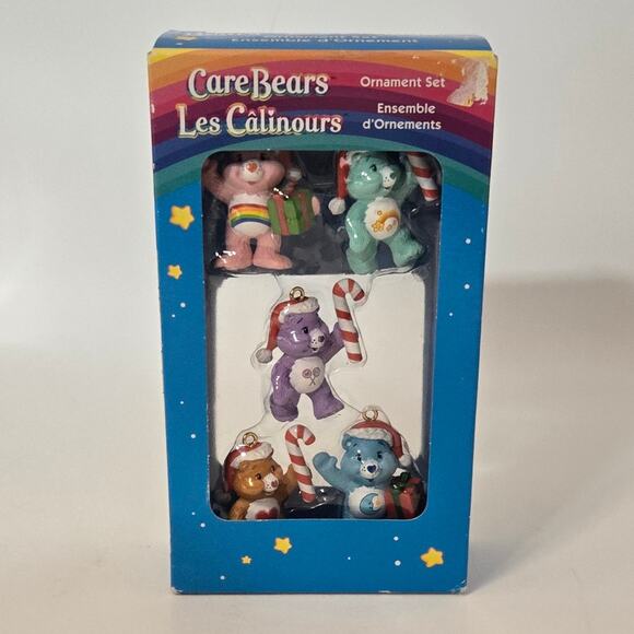 American Greetings Other - American Greetings Vintage 2006 Care Bears Christmas Ornament Set of 5 mini